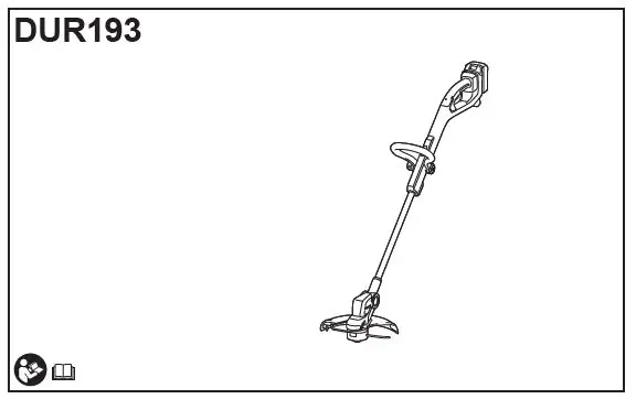 makita-DUR193-Cordless-Grass-Trimmer-1