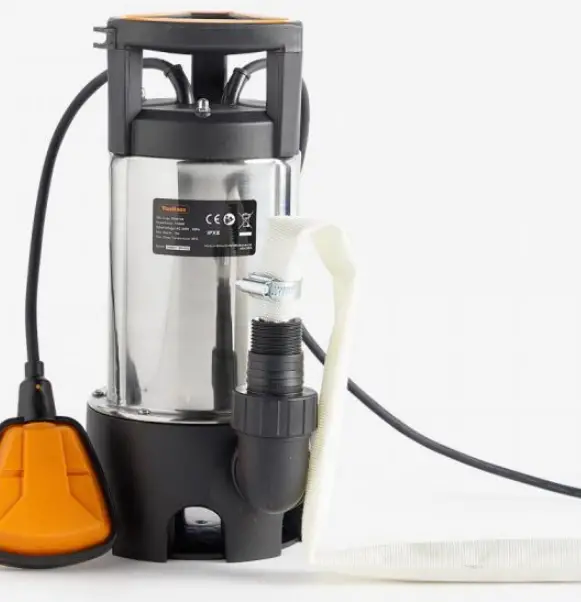 VonHaus-3500146 -1100W- Water- Drainage -Pump- with- 8m -Hose-product