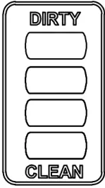 SOLENCO CF8608 Air Purifier - Air quality indicator