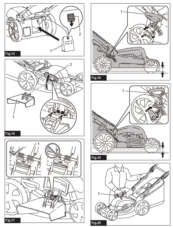 makita ELM4121 Electric Lawn Mower 3