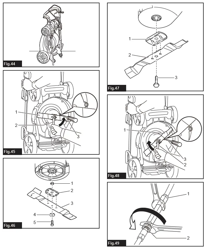 makita ELM4121 Electric Lawn Mower 7