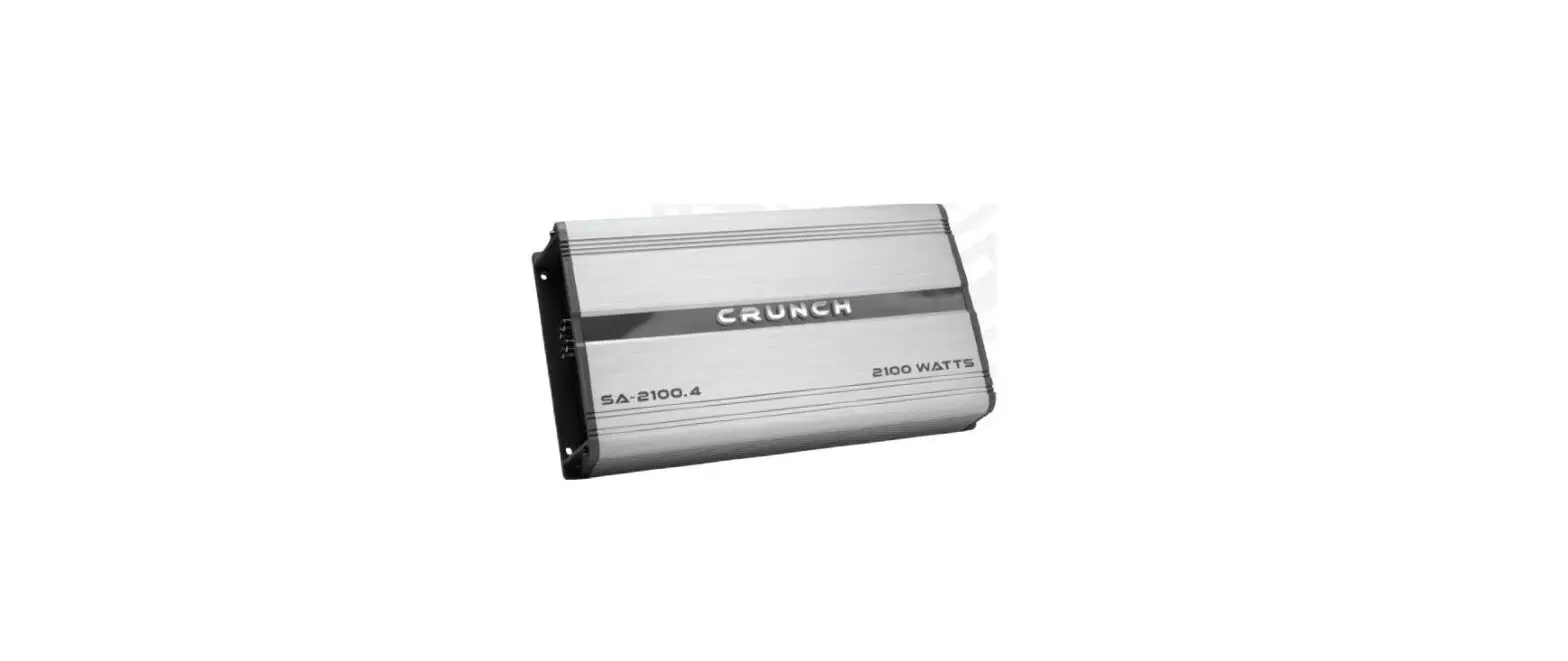 Crunch Sa-1100.4 Smash Series 1100w 4-channel Class Ab Amplifier Installation Guide Crunch Sa-1100.4 Smash Series 1100w 4-channel Class Ab Amplifier Installation Guide