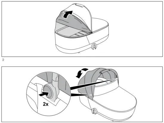 CYBEX MIOS Lux Carry Cot - 10