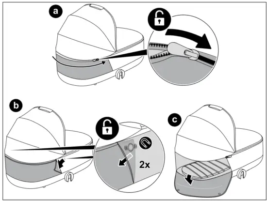 CYBEX MIOS Lux Carry Cot - 13