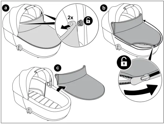 CYBEX MIOS Lux Carry Cot - 17
