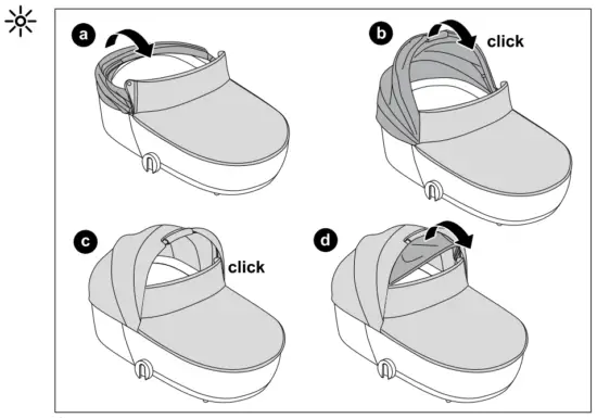 CYBEX MIOS Lux Carry Cot - 9