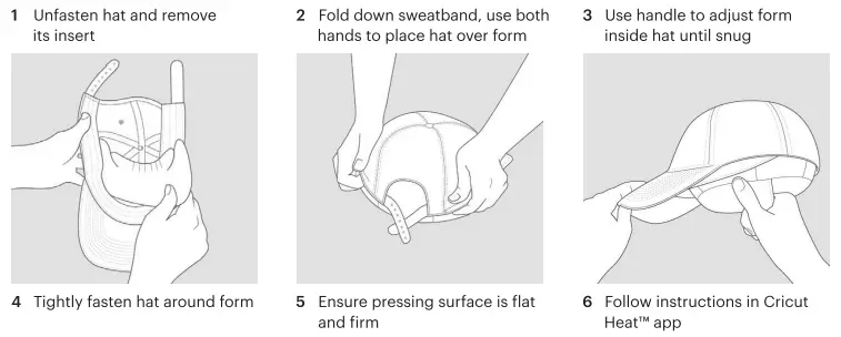 cricut CHPO80B1 Hat Press-fig4