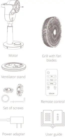 duux 857013 Whisper Flex Smart Wireless - Fig