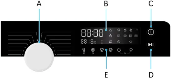 ELVITA CTM7840AV Front Loading Washing Machine - FIG 7