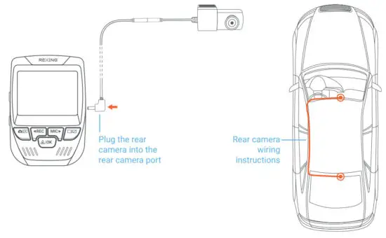 ReXING V1PGW-4K Dual Channel Car Dash Cam 2160p - figure 5