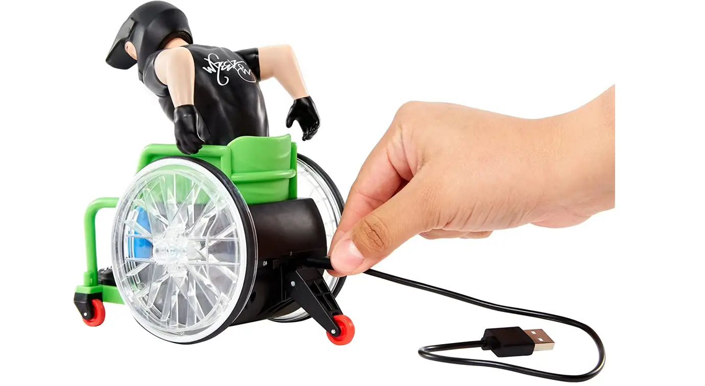 Hot Wheels Gyd26 R/c Aaron Wheelz Fotheringham Wheelchair Instructions