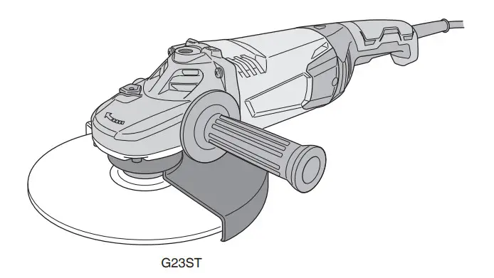 HIKOKI G 18ST 7 Inch Angle Grinder