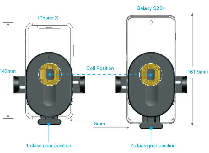 Shenzhen C25 Wireless Car Charger 1