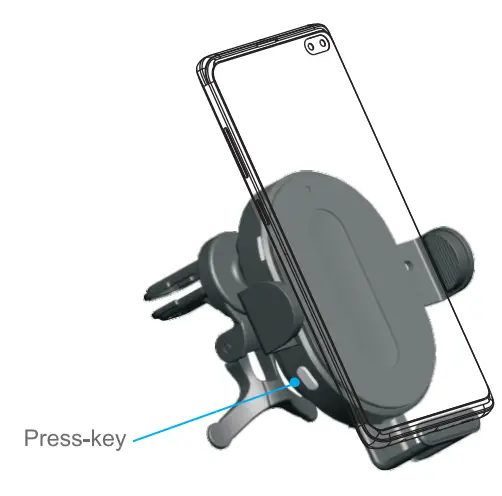 Shenzhen C25 Wireless Car Charger 13