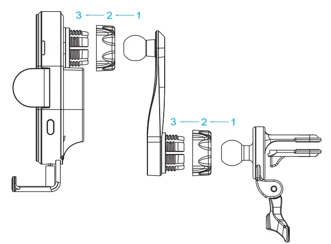 Shenzhen C25 Wireless Car Charger 8