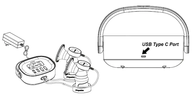 Horigen HNRSMG001 ELECTRIC BREAST PUMP SMG - pump unit 2