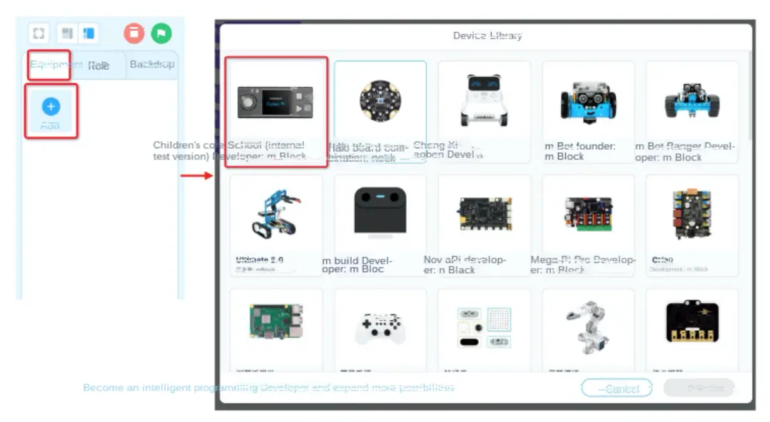 Makeblock-CYBERPI-children-skin-pie-koding-kit-13