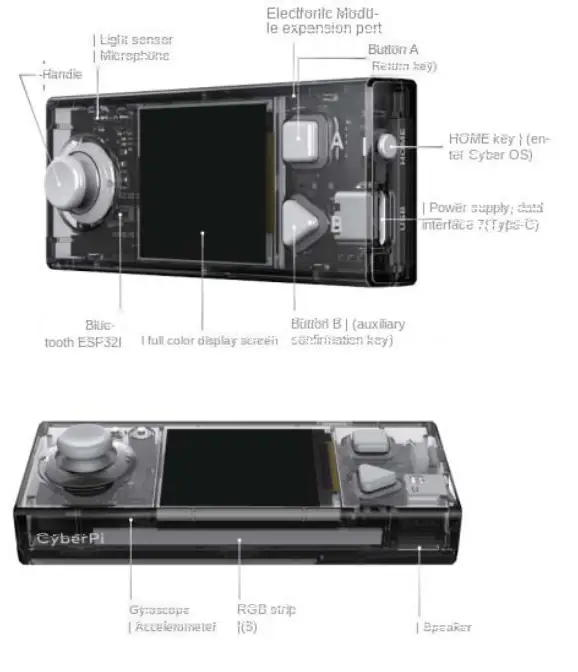 Makeblock-CYBERPI-children-skin-pie-koding-kit-2