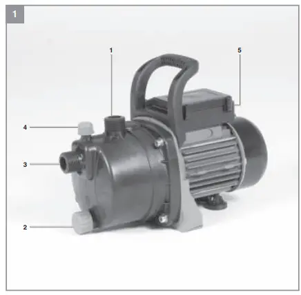 Einhell GC-GP 6538 Garden pump-fig2
