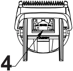 beper Rechargeable Beard Trimmer Fig.A-4