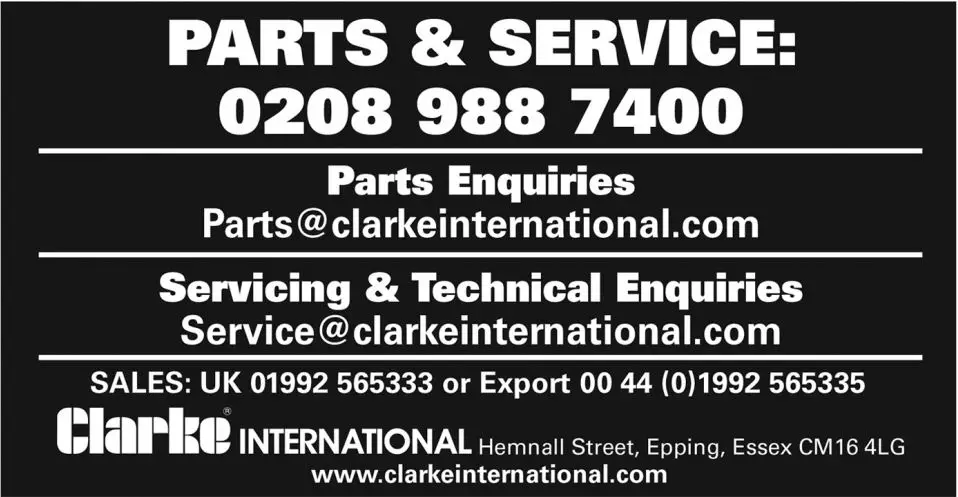 Clarke IBC20 Intelligent Battery Charger or Maintainer Instruction Manual - Other Product