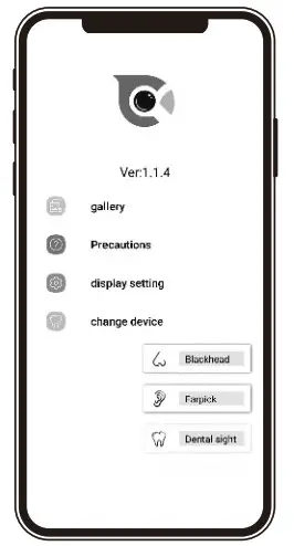 SHENZHEN M6 Visualization care instrument - Turn on the ear picker 1