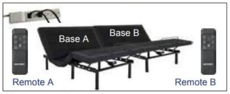 COSTWAY EP24950US Adjustable Bed Base - fig 13