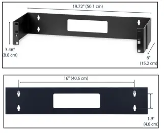 StarTech-2U-19in-Steel-Hinged-Wall-Mount-Bracket-for-Patch-Panels-fig-2
