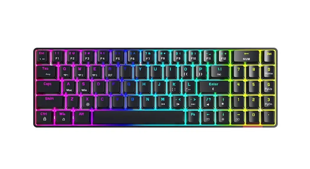 Ajazz Ak692 Mini Portable Hot Swappable Bluetooth Keyboard User Manual