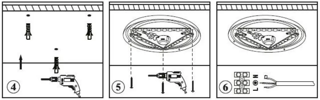 SOLIGHT WO786 PLAIN LED Ceiling Light - FIg 2