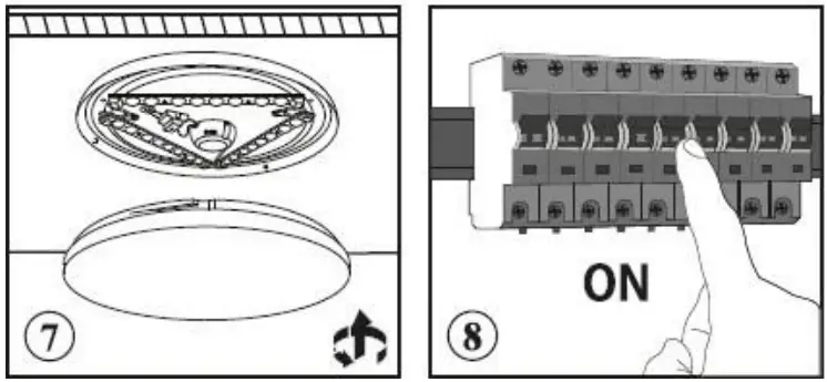 SOLIGHT WO786 PLAIN LED Ceiling Light - FIg 3SOLIGHT WO786 PLAIN LED Ceiling Light - FIg 3