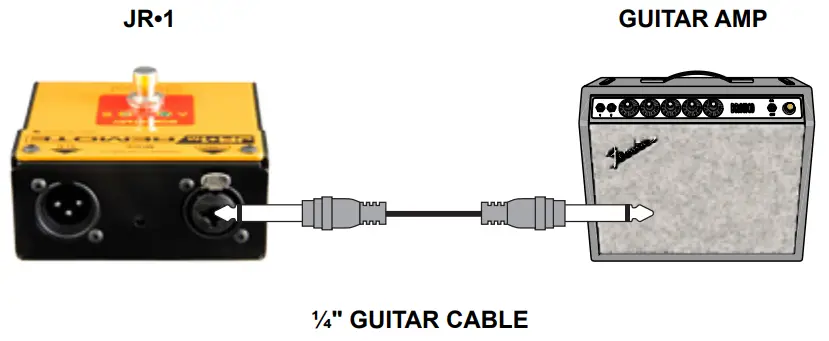 Radial JR-1 LATCHING Single Action Footswitch - fig11