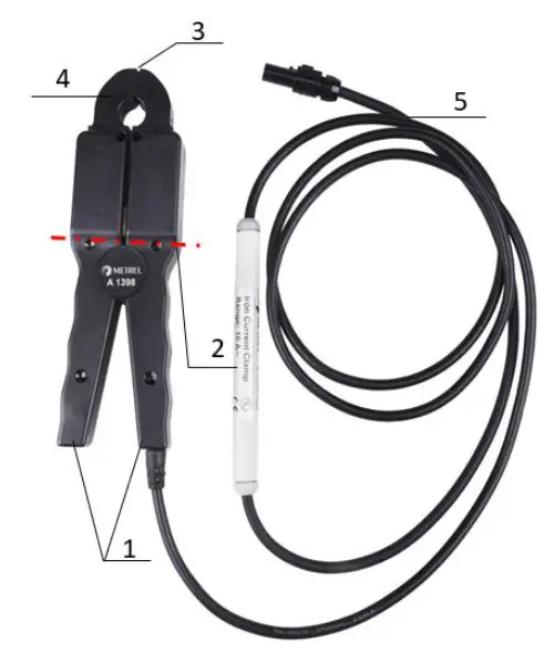 METREL A 1398 PQA Iron Current Clamp - Clamp