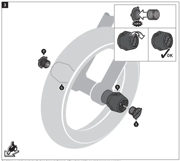 SW-MOTECH STP.07.176.11001 Slider Set for Front Axle fig 5