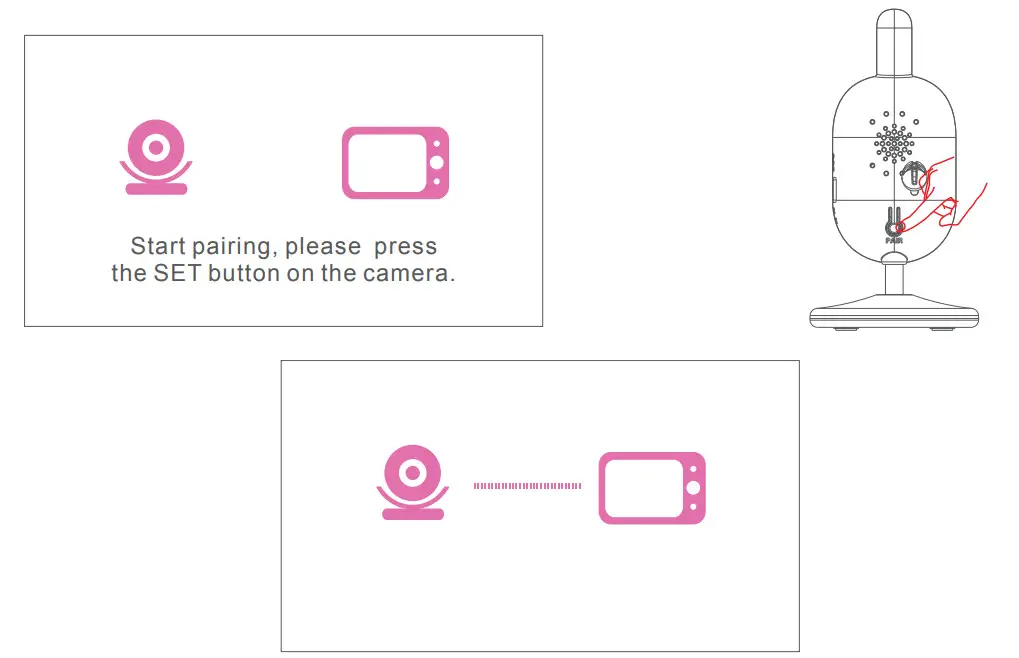 Uniden BW4301 4.3 Colour Screen Baby Monitor with Camera - Figure 9