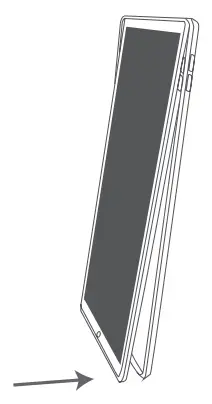 ZAGG ID9RMK BB0 Rugged Messenger Wireless Keyboard & Durable Detachable Case - INSERTING 2