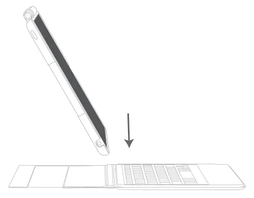 ZAGG ID9RMK BB0 Rugged Messenger Wireless Keyboard & Durable Detachable Case - STAND
