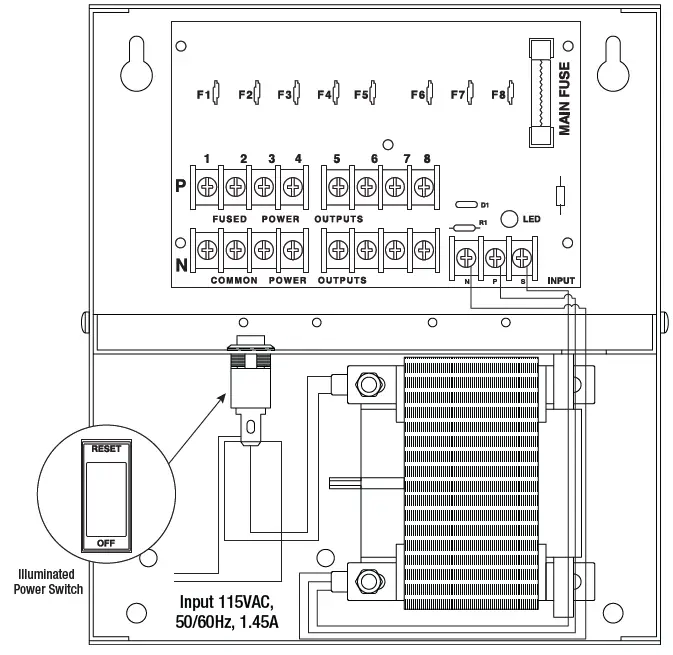 Altronix AL168175CB Power Supply Installation 3