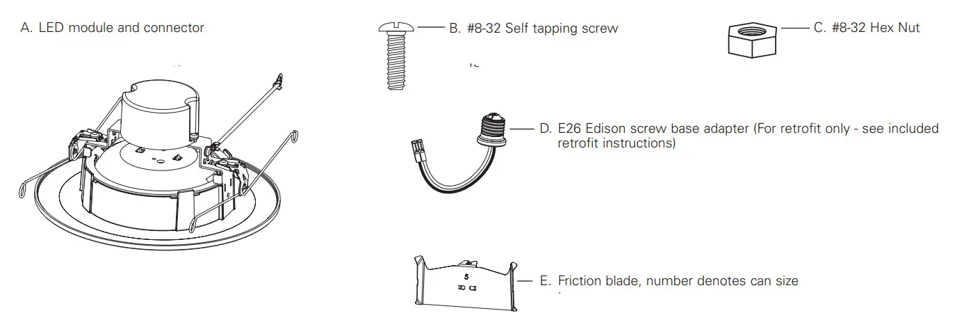 Cooper Lighting Solutions - Packaging Contents