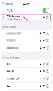 How to set Repeater Mode