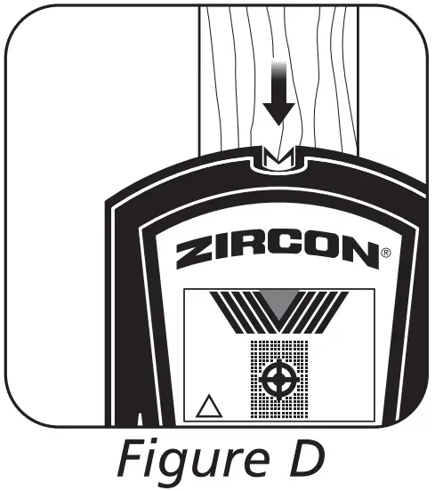 ZIRCON A2 Advanced Stud Finder - Figure D