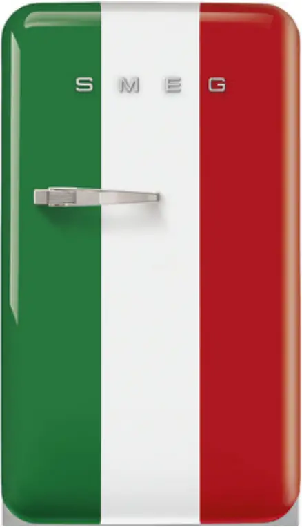 smeg FAB10HRDIT5 One Door Free Standing Refrigerator
