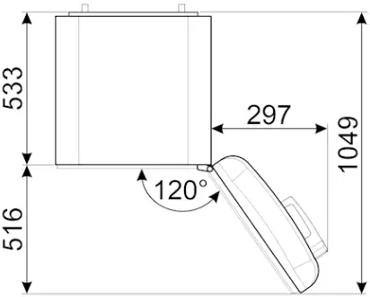 smeg One Door Free Standing Refrigerator 05