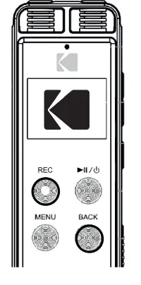 KODAK VRC550 Digital Voice Recorder fig 10