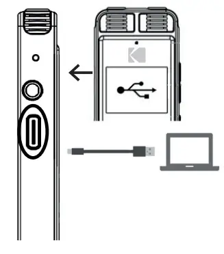 KODAK VRC550 Digital Voice Recorder fig 1314