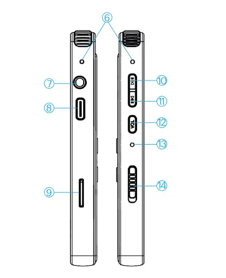 KODAK VRC550 Digital Voice Recorder fig 2