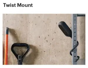 twist mount