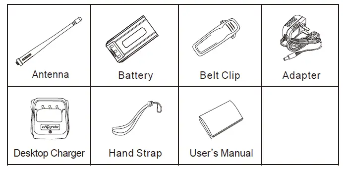 Retevis RT29 2 Way Radios Long Range 6 Pack with Waterproof Mic-1