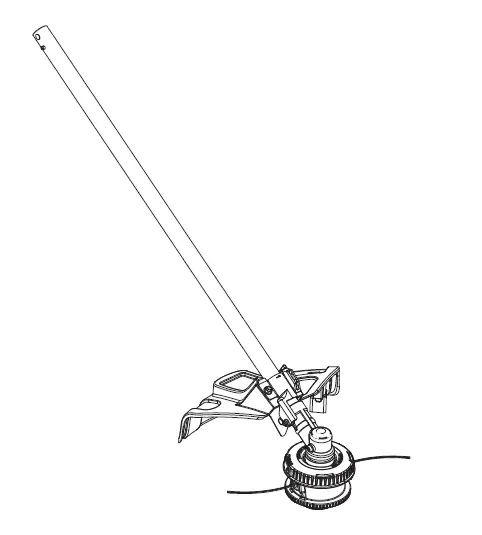 EXPAND-IT Straight Shaft Trimmer Attachment