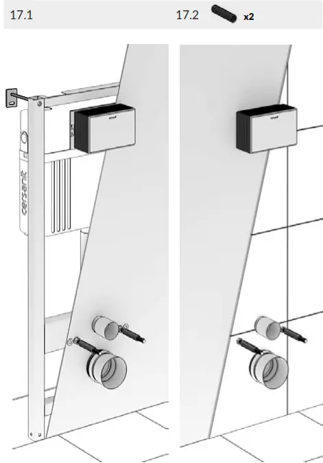 cersanit Aqua Prime P50 Toilet Bowl - fig20